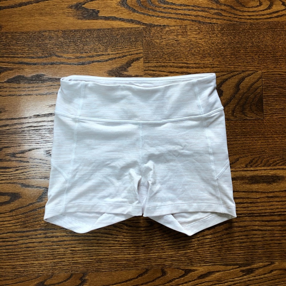 SOLD Cream Outdoor Voices TechSweat Shorts